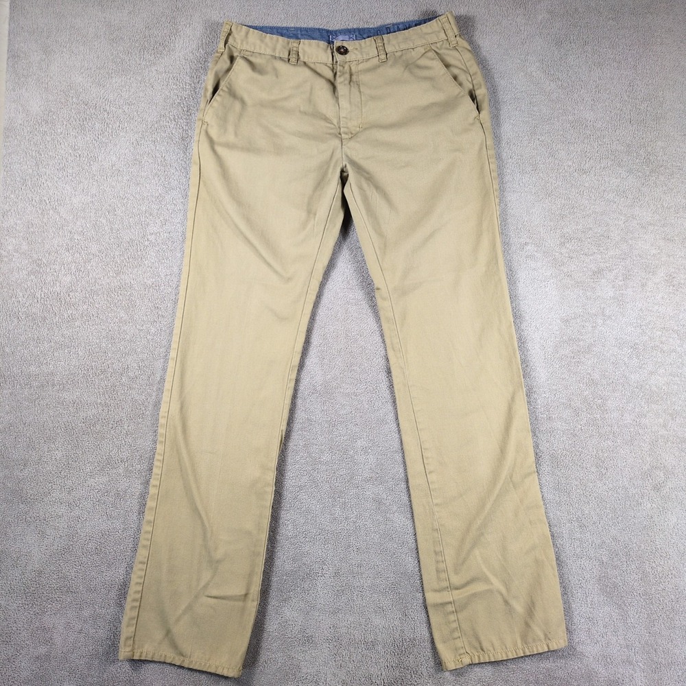 Bullhead Gravels California Republic Pants Men 32X34 Beige Khaki  Straight Leg